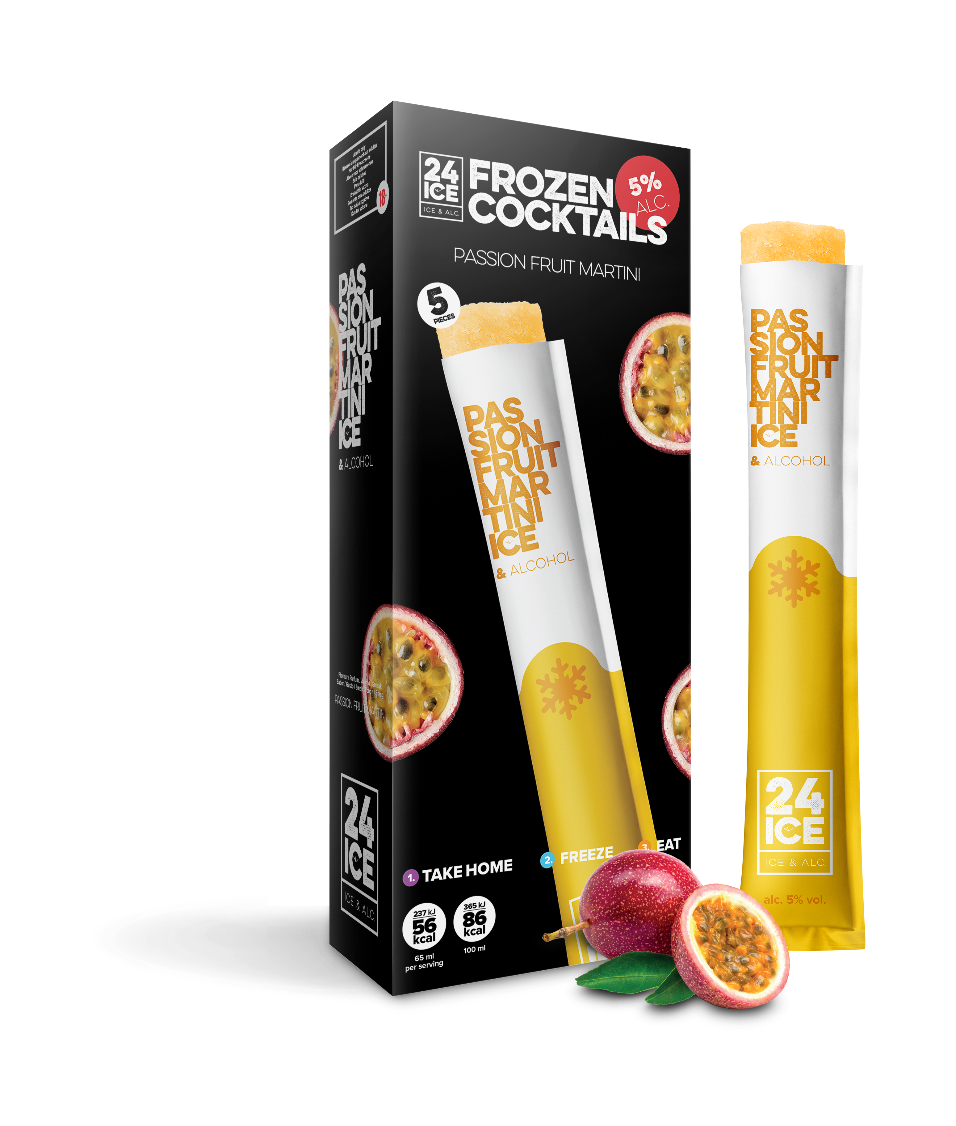 Passion Fruit Martini - Frozen Cocktails