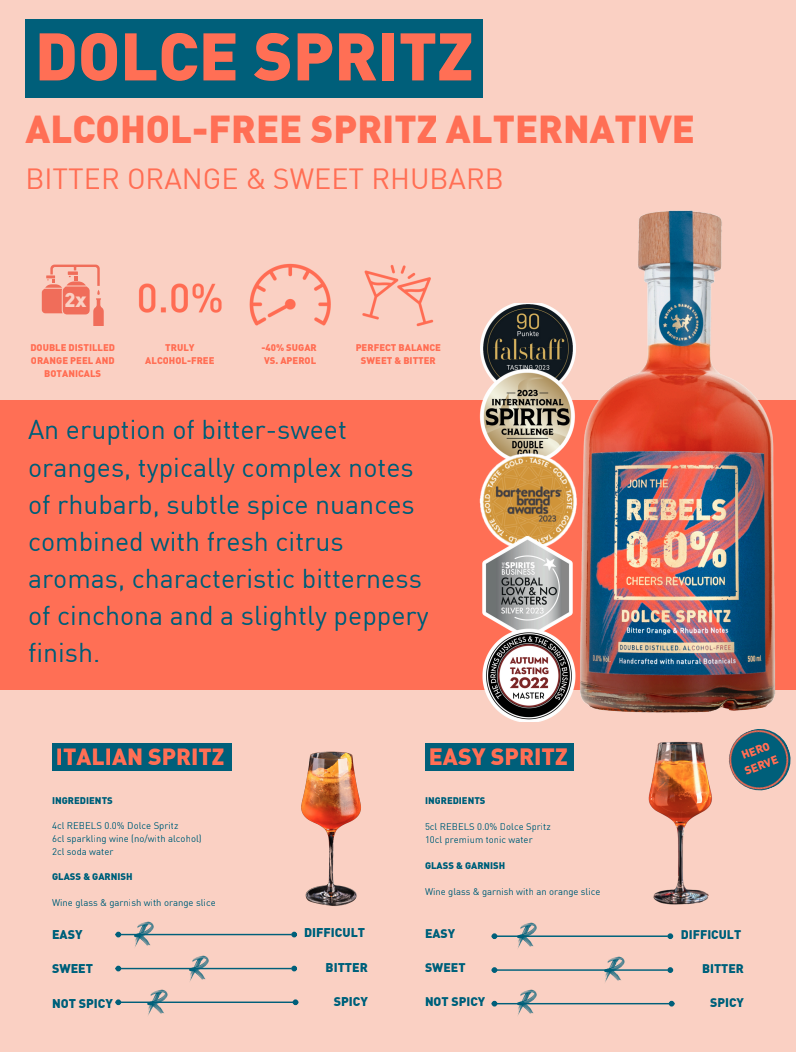 REBELS 0.0% - Dolce Spritz