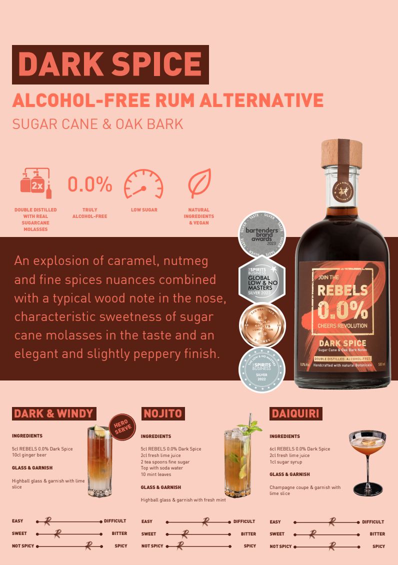 REBELS 0.0% - Dark Spice