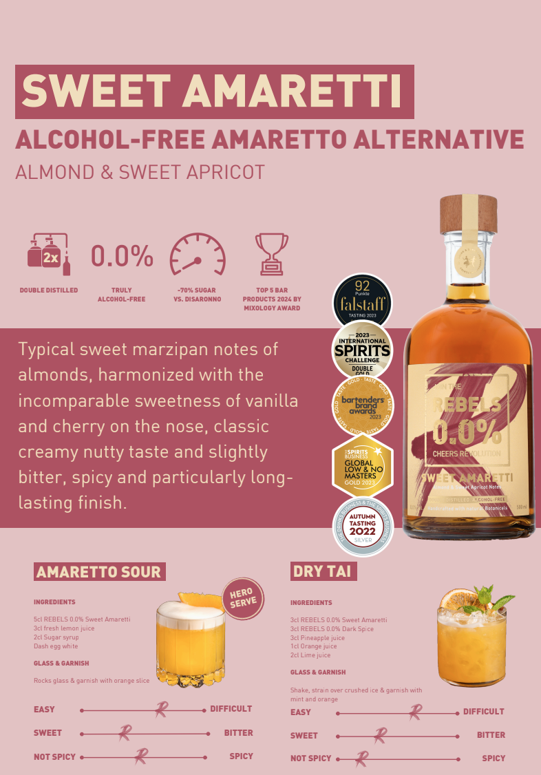 REBELS 0.0% - Sweet Amaretti