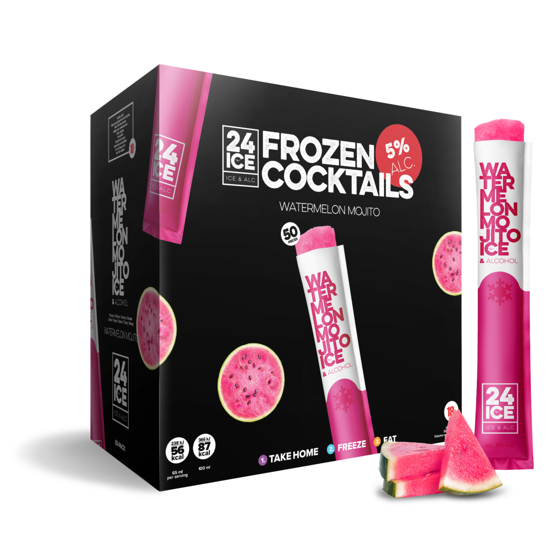 Watermelon Mojito - Frozen Cocktail